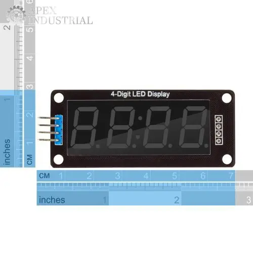 TM1637 LED-Anzeigemodul für Arduino 4-Ziffer 7 Segment 0.56 Zoll – Bild 5
