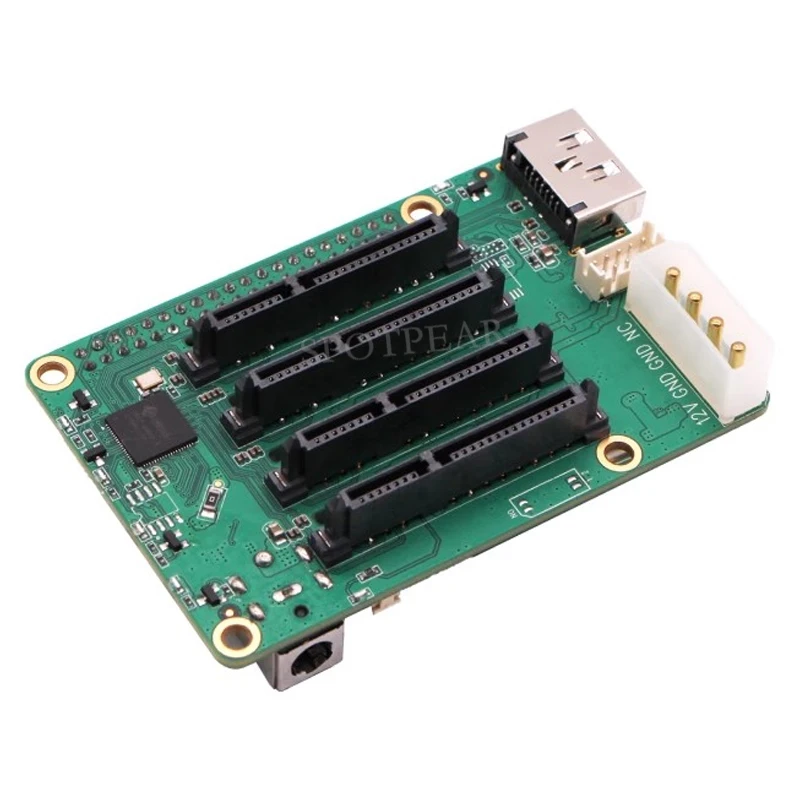 Raspberry Pi 5 Penta SATA HAT Erweiterungsboard – Bild 5