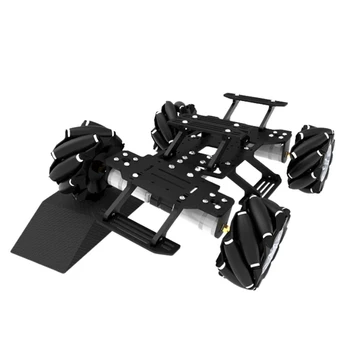 RC Auto Chassis mit 12V Encoder Motor Suspension 4WD Mecanum Rad Für Arduino Roboter DIY Kit Für Raspberry Pi