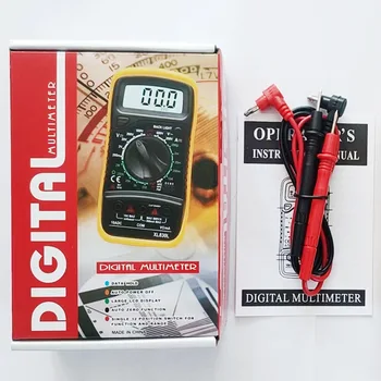 Digitales Multimeter, Voltmeter, Amperemeter - Hochpräziser Mini-Tester mit automatischer Bereichswahl