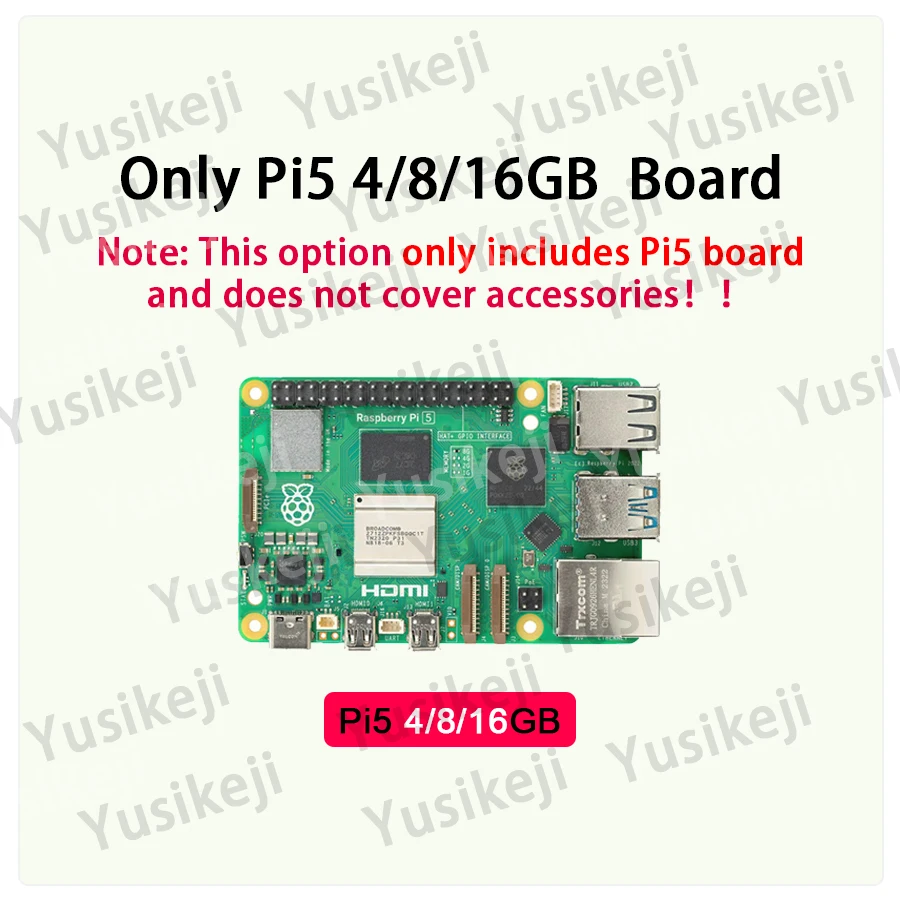 Raspberry Pi 5 4/8/16 GB Platine oder Kit