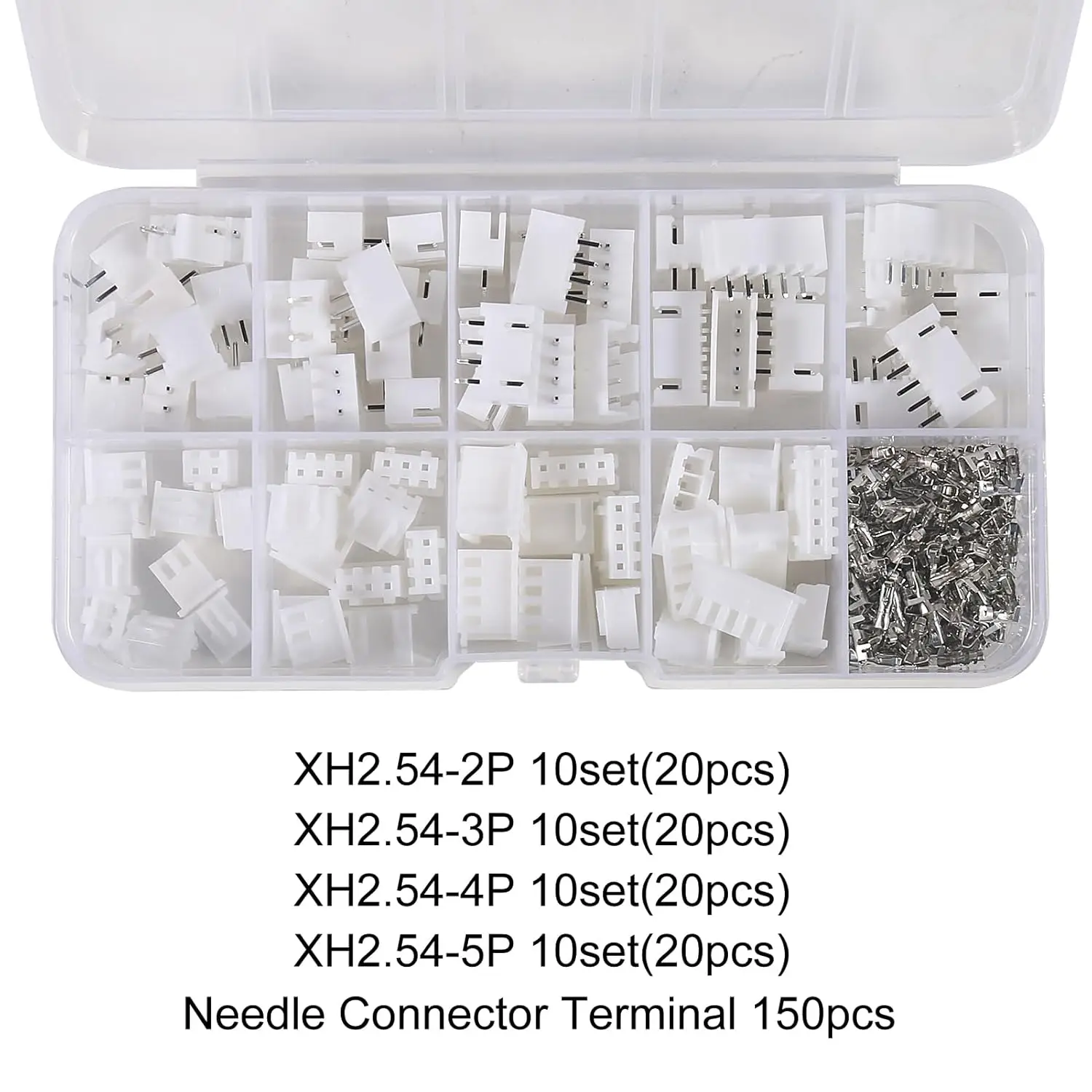 2,54-mm-JST-PH-Steckverbinder-Set (230 Stück) – Bild 5