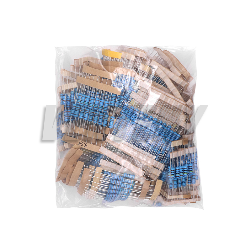 1W Metallfilm-Widerstands kit 1% 0,33-2,2 m Ohm Werte x (1220 Stück) – Bild 2