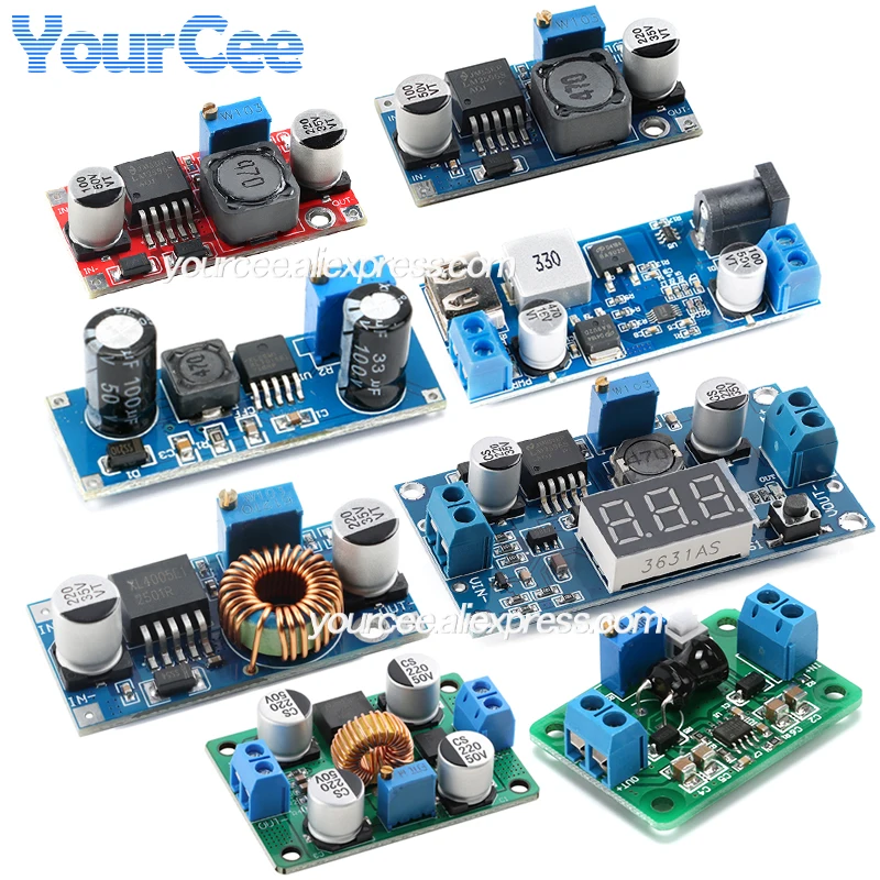 LM2596HVS LM2596HV LM2576HV DC-DC Einstellbarer Step-Down-Buck-Konverter Leistungsmodul 4,5-50V zu 3-35V