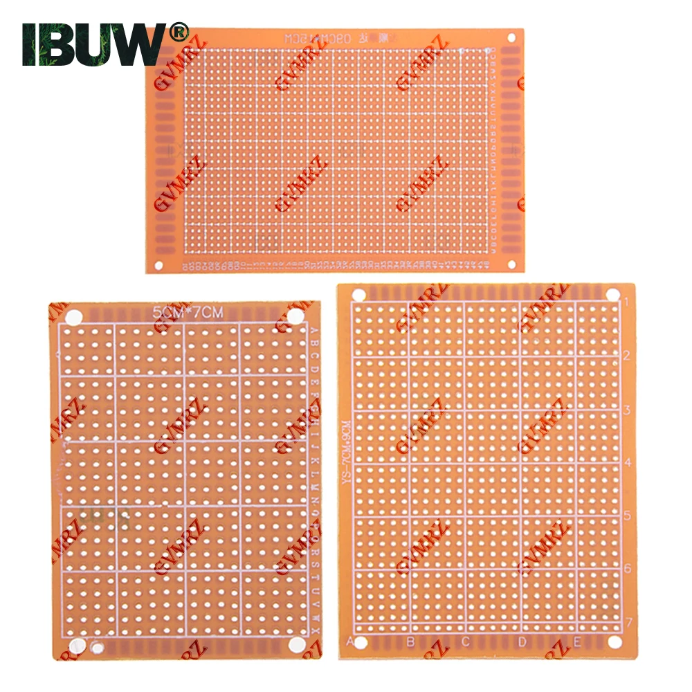 Phenolische PCB-Prototyp-Platine Universelle Durchsteck-Platine für DIY Elektronikprojekte