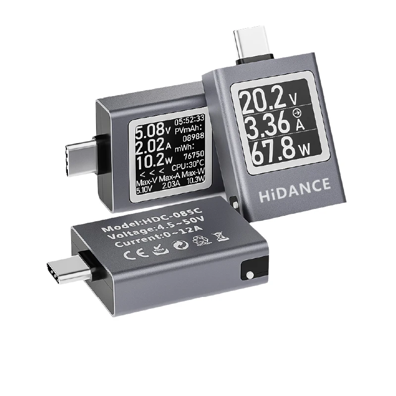 USB C Tester PD31 Leistungsmessgerät Typ C Spannungsstrommesser – Bild 5