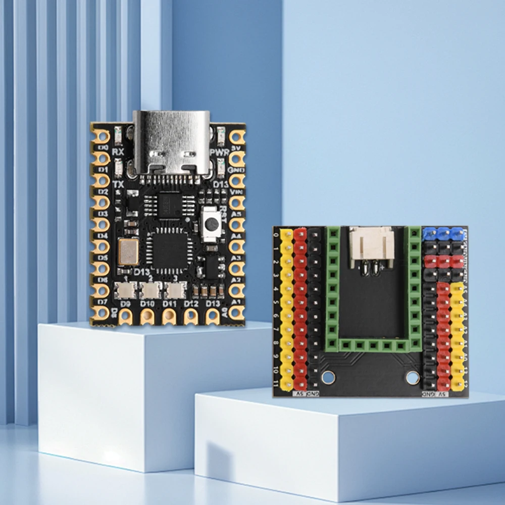 Nano V3 ATmega328P Mikrocontroller-Board - CH340 verbesserte Version mit Typ-C