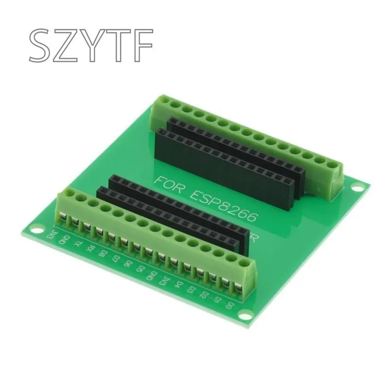 Esp8266 Erweiterungs platine Terminal Adapter ist kompatibel mit nodemcu v2 gpio led mcu Entwicklungs platine