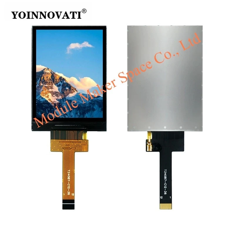 2,4 Zoll TFT LCD Display ST7789 240x320 IPS Vollständiger Betrachtungswinkel SPI-Schnittstelle Blankes Display