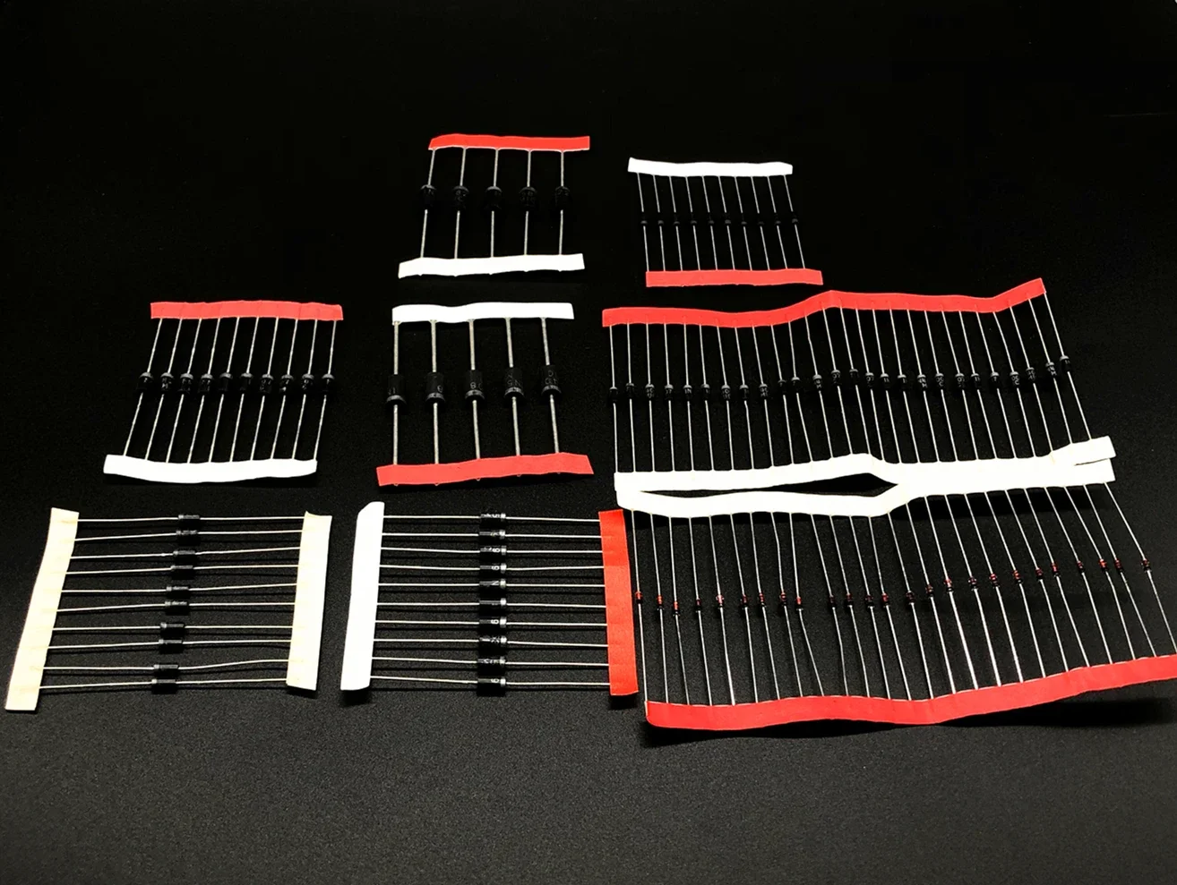 Metall Film Widerstand Sortiment Kit Led Dioden Elektrolytkondensator – Bild 6