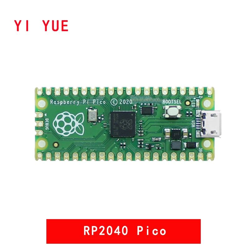 Raspberry Pi Pico Board RP2040 Dual-Core 264 KB ARM Low-Power-Mikrocomputer Hochleistungs-Cortex-M0+-Prozessor