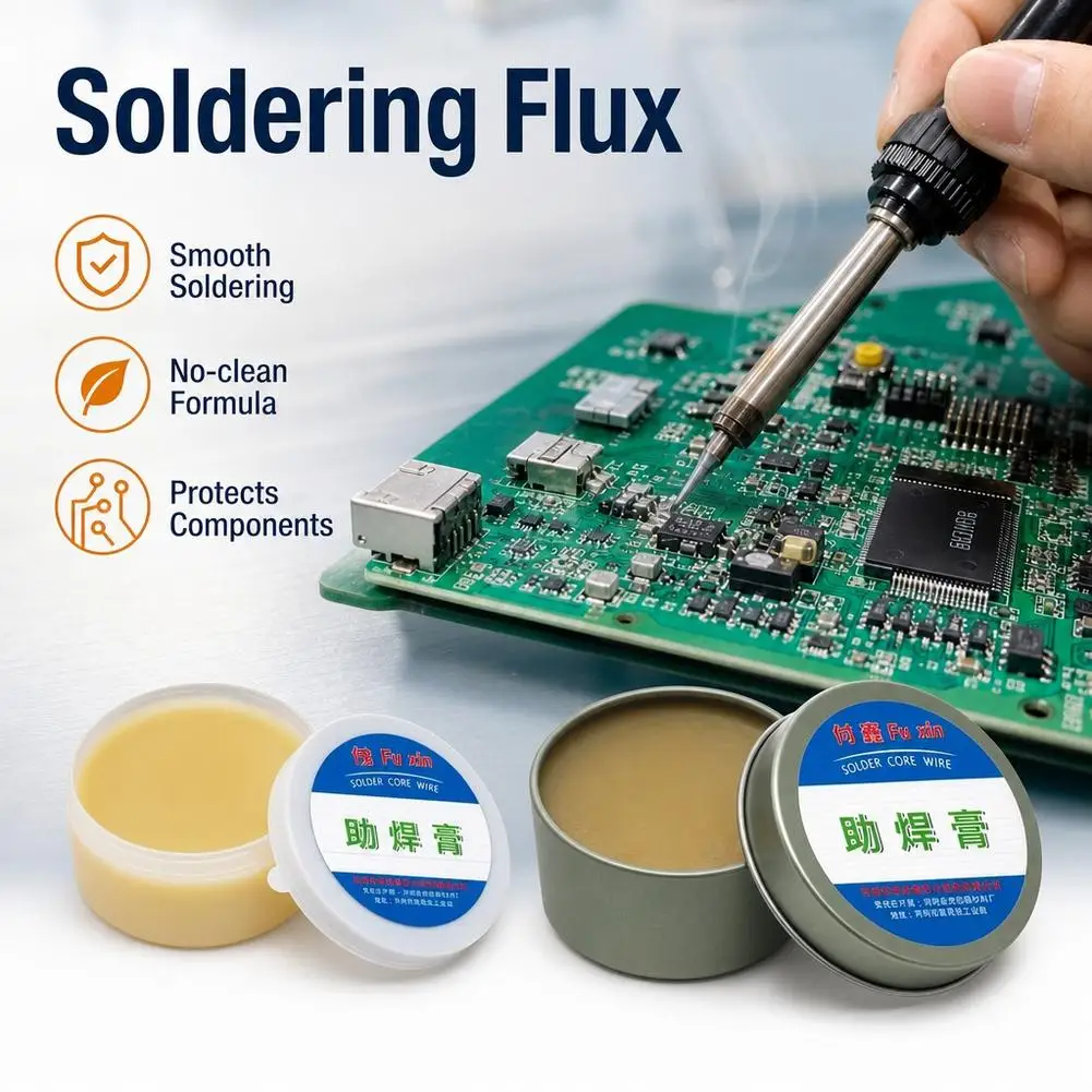 Lötpaste mit Rosin-Flussmittel 35g/100g Bleifreies Schweißflussmittel – Bild 5