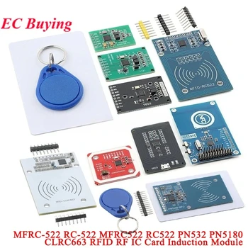 MFRC-522 RC-522 MFRC522 RC522 PN532 V3 PN5180 CLRC663 RFID RF IC Wireless Modul Für Arduino KEY Writer Reader