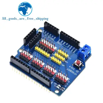 V5 Sensor Shield Erweiterungsplatine für Arduino UNO R3 V5.0 Elektronisches Modul Sensor Shield V5