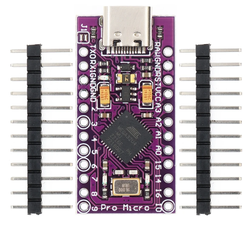 Pro Micro mit dem Bootloader ATmega32U4 5V/16MHz Modulcontroller – Bild 3