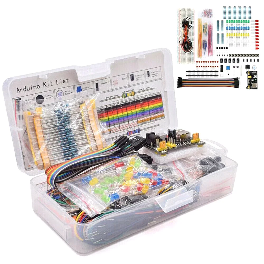 Schachtel DIY Projekt Starter Kit Für Arduino UNO R3 Kit Elektronische DIY Kit Elektronische (830 Stück)