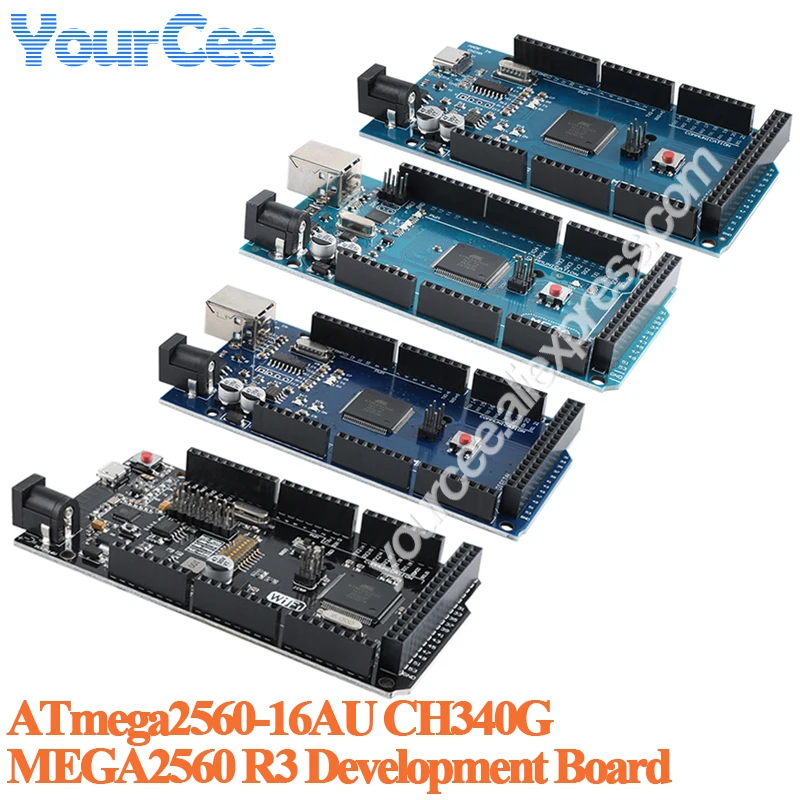 ATMEGA2560 ATMEGA2560-16AU CH340G R3 Embed Development Core Board – Bild 2