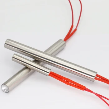 12*30/35/40/50/60/70/80/90mm 220V 100W 150W 200W 250W 300W Zylinderrohr-Heizelement, einseitige Heizpatrone
