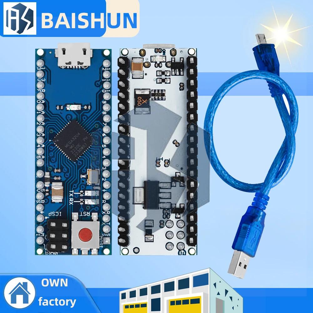 ATmega32u4 5V 16Mhz Expansion Board Modul Für Arduino Micro Kompatibel Für Nano Ersetzen Pro Mini