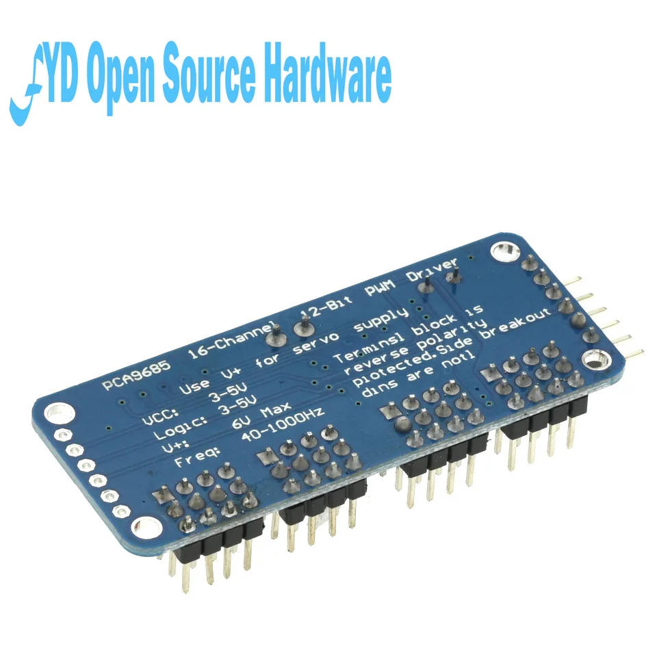 PCA9685 16-Kanal 12-Bit PWM Servo Treiber I2C Modul für Arduino – Bild 6