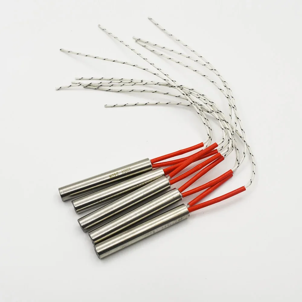 Edelstahl 220 V 6 mm Rohrdurchmesser Formpatrone Heizung (5 Stück) – Bild 5