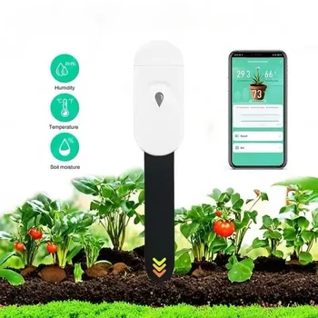 Bodenfeuchtigkeitssensor Intelligenter Pflanzenfeuchtigkeitstester Blumentopf-Bodenhygrometer Gartenpflege