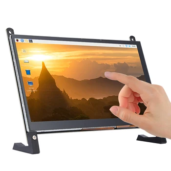 Raspberry Pi 7 Zoll MIPI DSI LCD-Display kapazitiver Touchscreen 800 x 480 für Raspberry Pi 5 4B 3B+