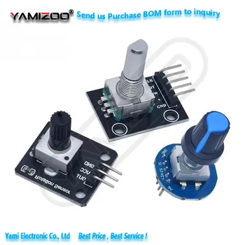 Rotary-Encoder-Modul für Arduino Brick Sensor Entwicklung Runder Audio-Drehpotentiometer-Knopf EC11