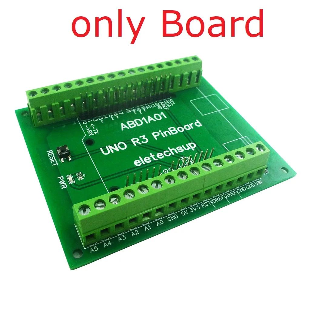 Arduino Für UNO R3 Für DIN-Schienenmontage Schraubklemmen-Adaptermodul