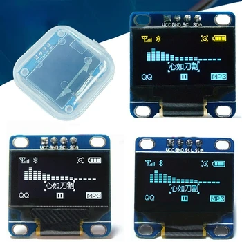 0,96 Zoll oled Display-Modul ssd1306 i2c iic spi serielle x 64 lcd 4-polig gelbblau whiteblue für Arduino