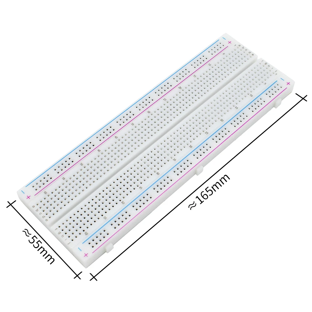 MB-102 MB102 Breadboard 400 830 Point Solderless PCB Bread Board Test – Bild 2