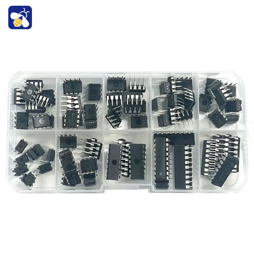 10 Arten 85 Stück Spezifikationen IC NE555 LM324 integrierter – Bild 4