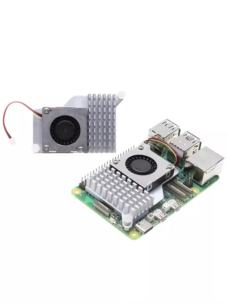 Raspberry Pi 5. Gehäuse mit Lüfter für RPI 5. Aluminiumgehäuse – Bild 3