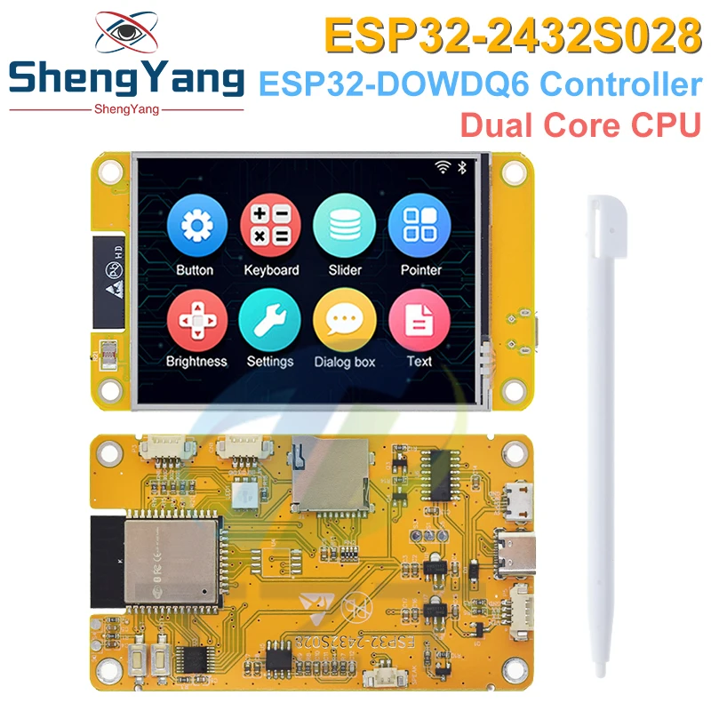 ESP32 LVGL WLAN- und Bluetooth-Entwicklungsboard 2,8 Zoll LCD TFT – Bild 5