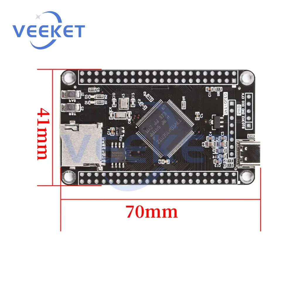 STM32F407VET6 PM32F407VGT6 STM32F407VGT6 Kernplatine – Bild 3