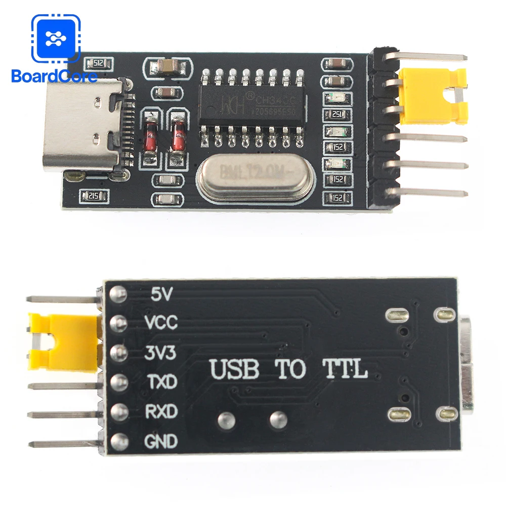 CH340G CH340 USB zu TTL UART Konvertermodul Typ-C Schnittstelle – Bild 3
