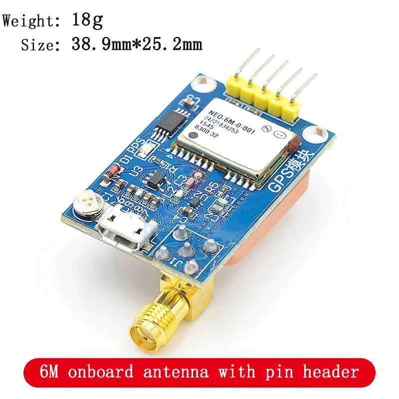 GPS-Modul Micro-USB NEO-6M NEO-7M NEO-8M Satellitenpositionierung 51 – Bild 2