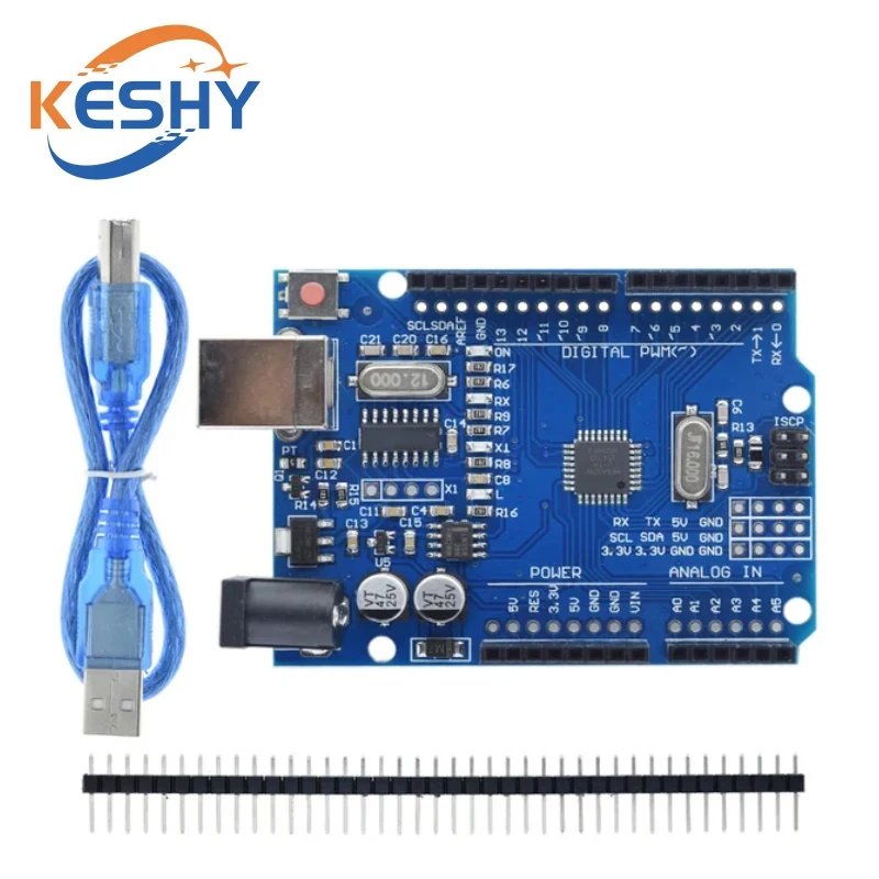 UNO R3 Entwicklungsboard ATMEGA328P CH340 / ATEGA16U2 kompatibel – Bild 3
