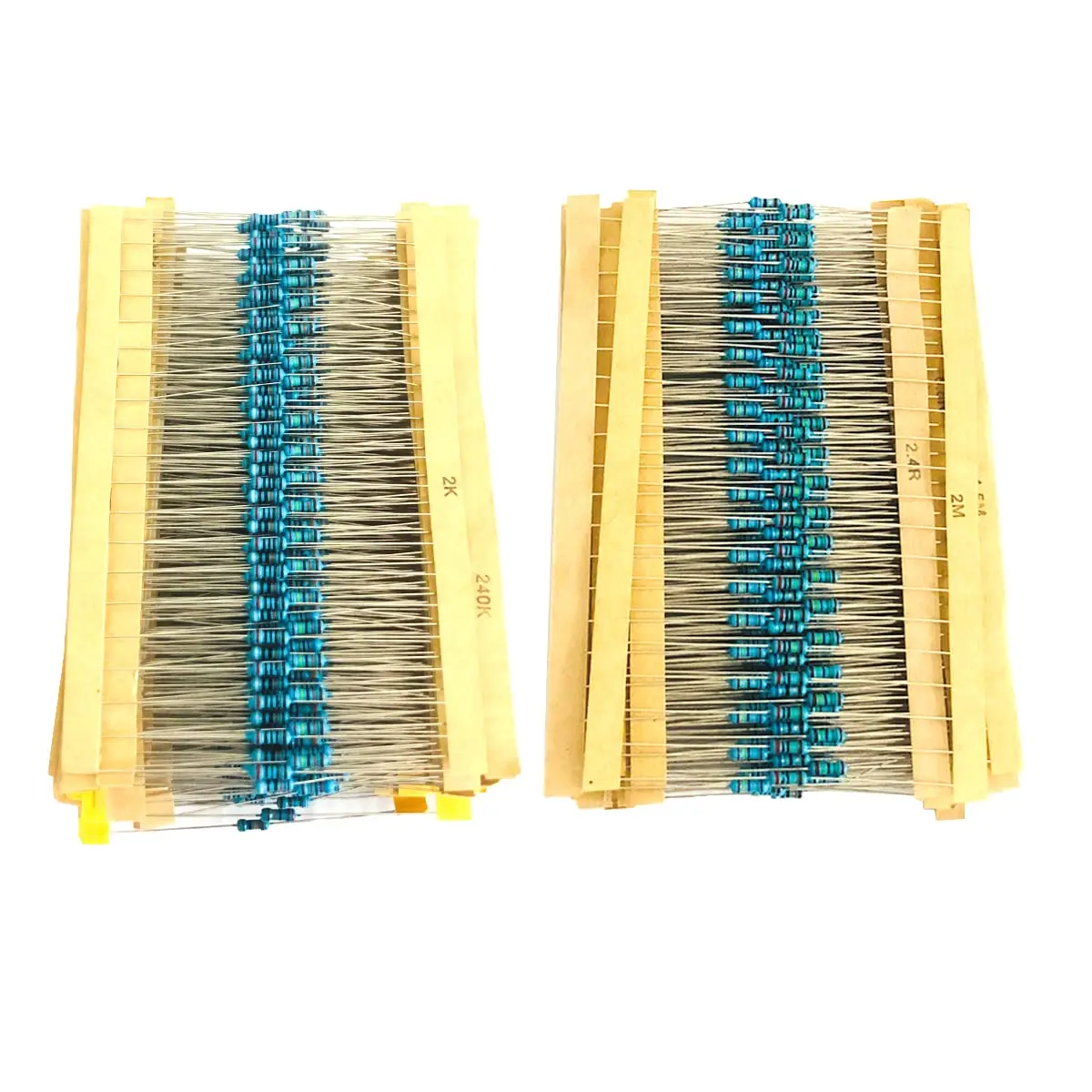 1% Widerstands satz Widerstand 1/4w Metall film widerstände Kit 10Ohm – Bild 4