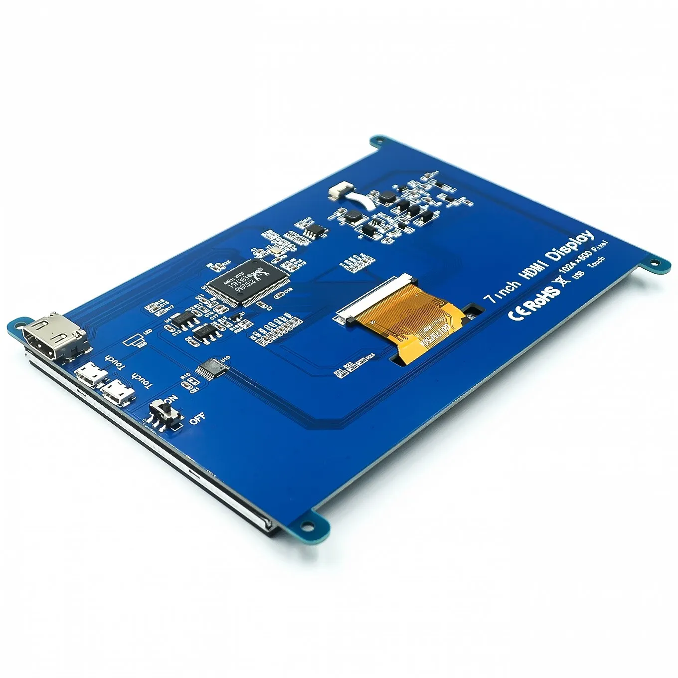 7 Zoll Raspberry Pi 3 B Touchscreen 1024 * 600 7,0 Zoll IPS – Bild 3