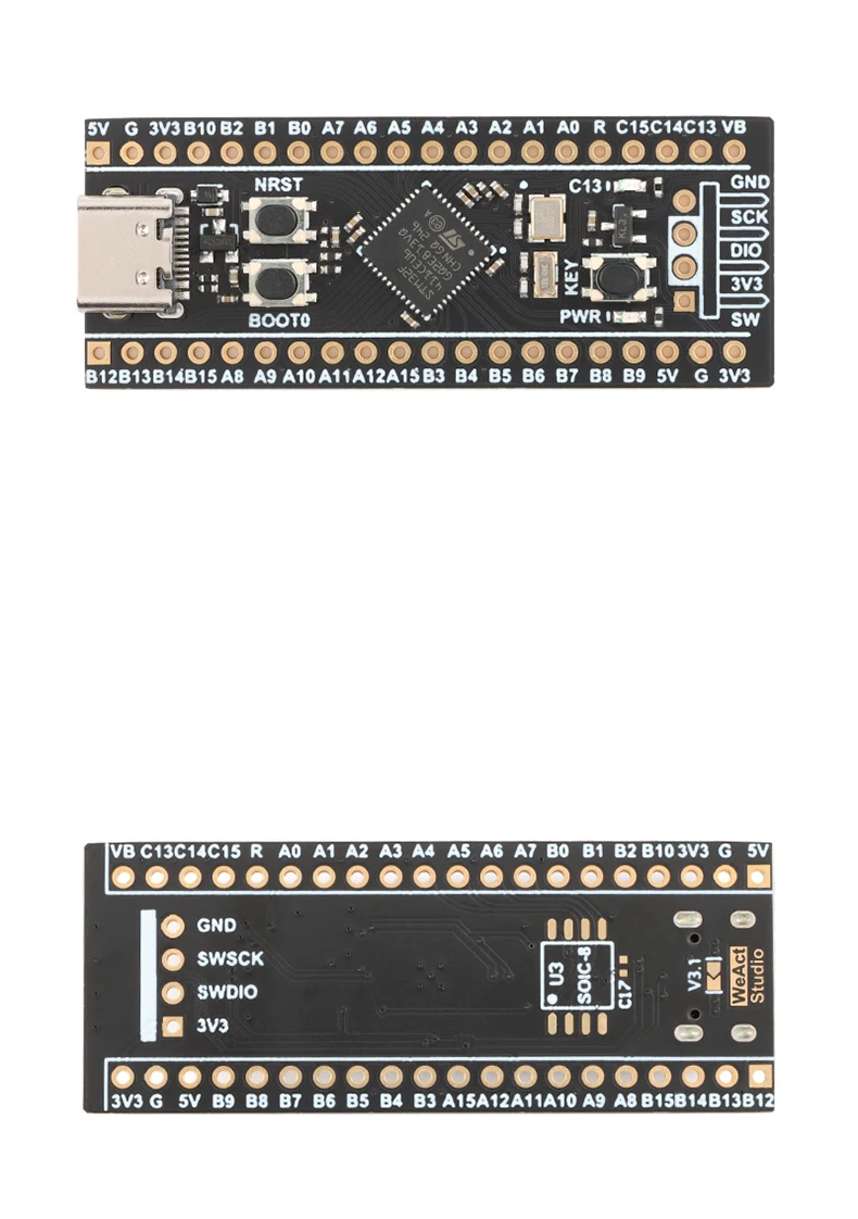 STM32F411CEU6 Entwicklungsboards STM32F 4-adriges kleines Systemboard – Bild 2