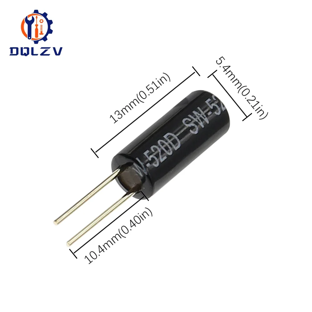 SW-520D vergoldung vibrations schalter sensor metall ball neigung – Bild 6