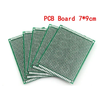 7x9 cm Doppel Seite Prototyp PCB Board 7*9 cm Universal Leiterplatte Für Arduino experimentelle PCB (5 Stück)
