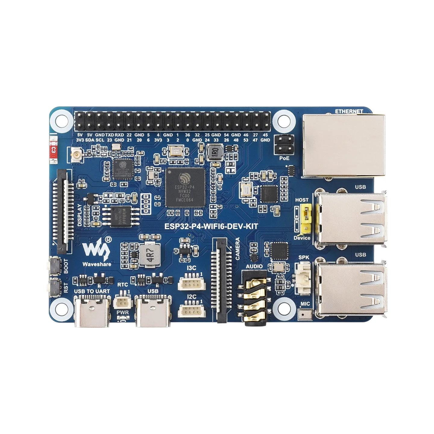 ESP32-P4 WiFi 6 Entwicklungsboard Dual-Core RISC-V Bluetooth 5 BLE – Bild 3