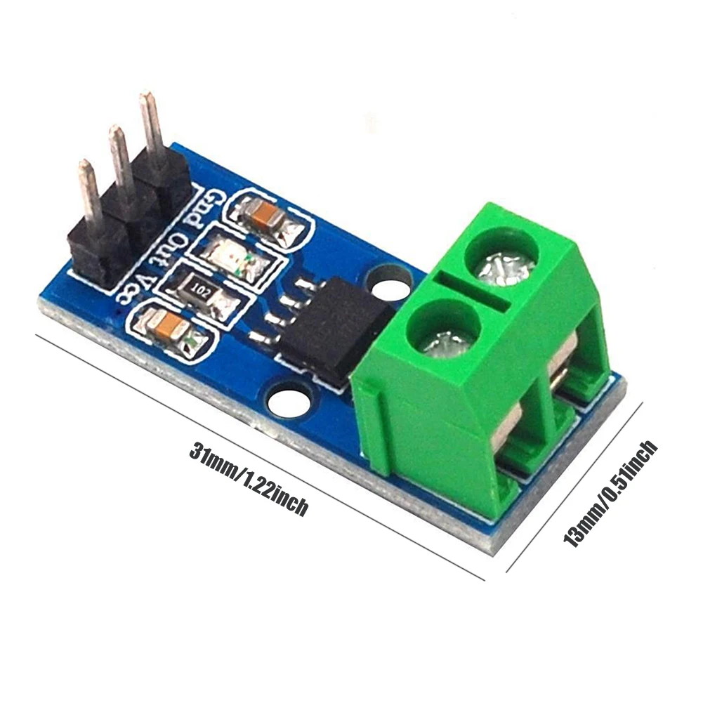 Acs712 Stroms ensor modul Detektor 5a/20a/30a Bereich – Bild 6