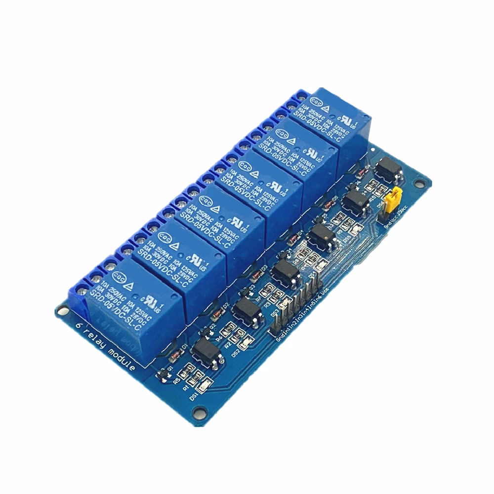 5V 12V 1 2 4 6 8-Kanal-Relaismodul mit Optokoppler. Relaisausgang 1 2 – Bild 5