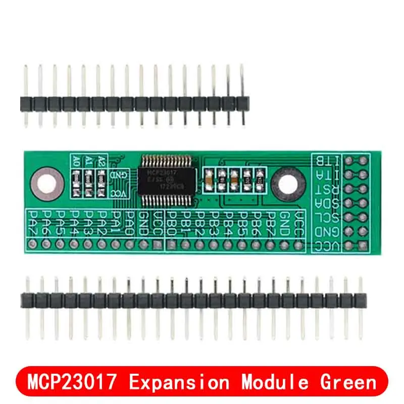 MCP23017 I2C-Schnittstelle 16bit I/O-Erweiterungsmodul Pin Board IIC zu GIPO Konverter 25mA1 Antriebsnetzteil