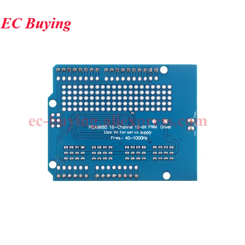 PCA9685 IIC I2C 16 Kanal 12-bit PWM Schrittmotor Modul Servo Treiber – Bild 5