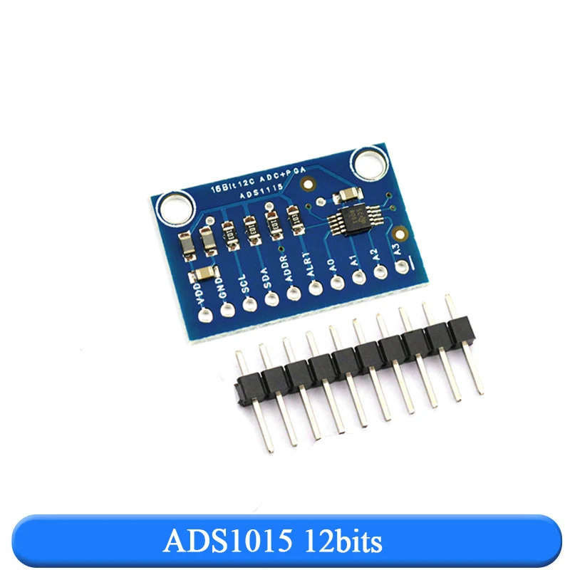 12 Bits 16 Bit I2C ADS1115 ADS1015 Modul ADC 4 Kanal mit Pro Gain – Bild 5