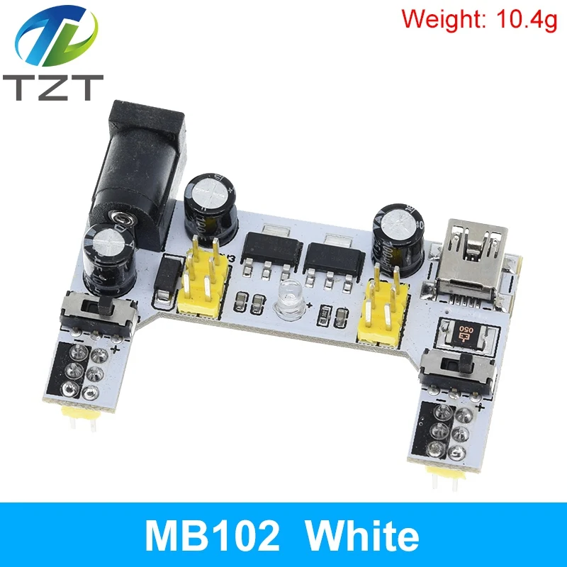 MB102 Breadboard-Stromversorgungsmodul / MB102 Weißes – Bild 3